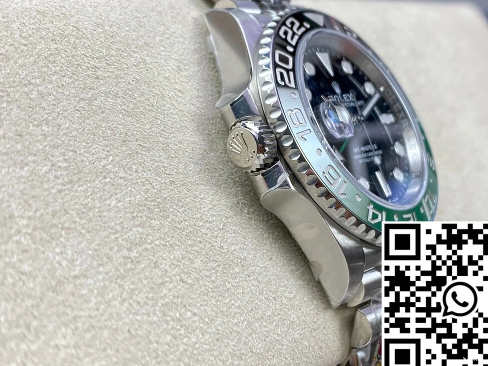 M126720vtnr-0002 GMT Rolex Dial Clean Factory Black II Master 1127